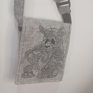 Kathmandu Black and Gray Men's Messenger Bag
